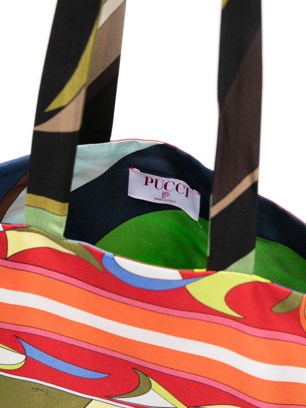 Shop Pucci Gallery Tote Bag In Multicolour