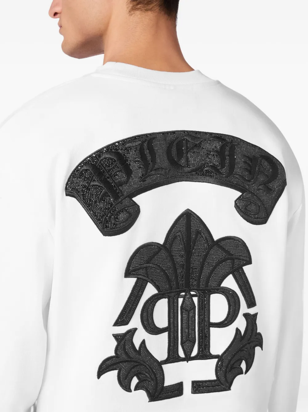 Philipp Plein Sweater met print Wit
