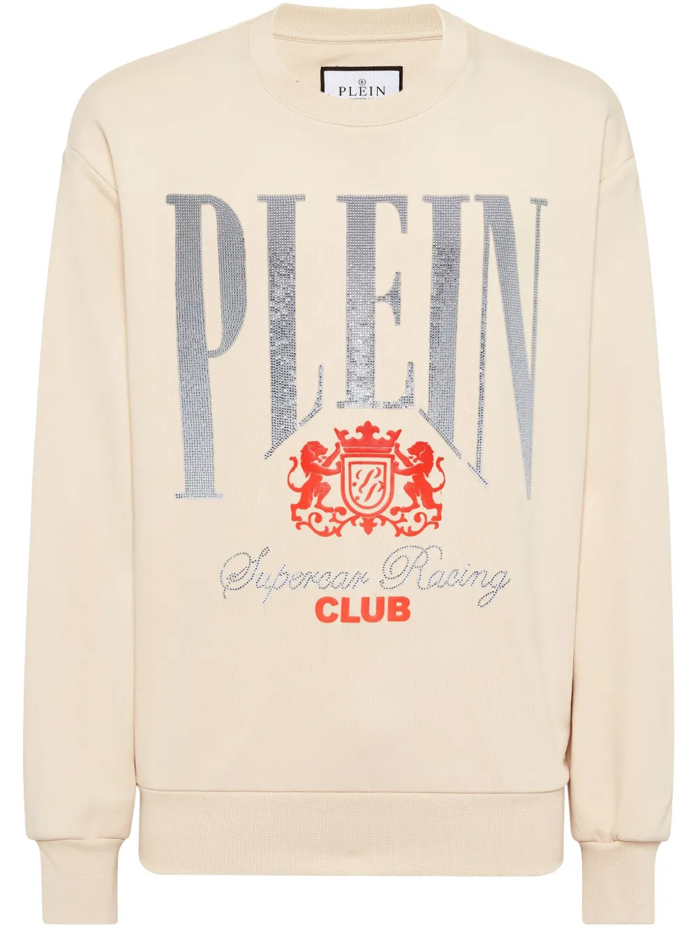 Philipp Plein Racing Club sweater Beige