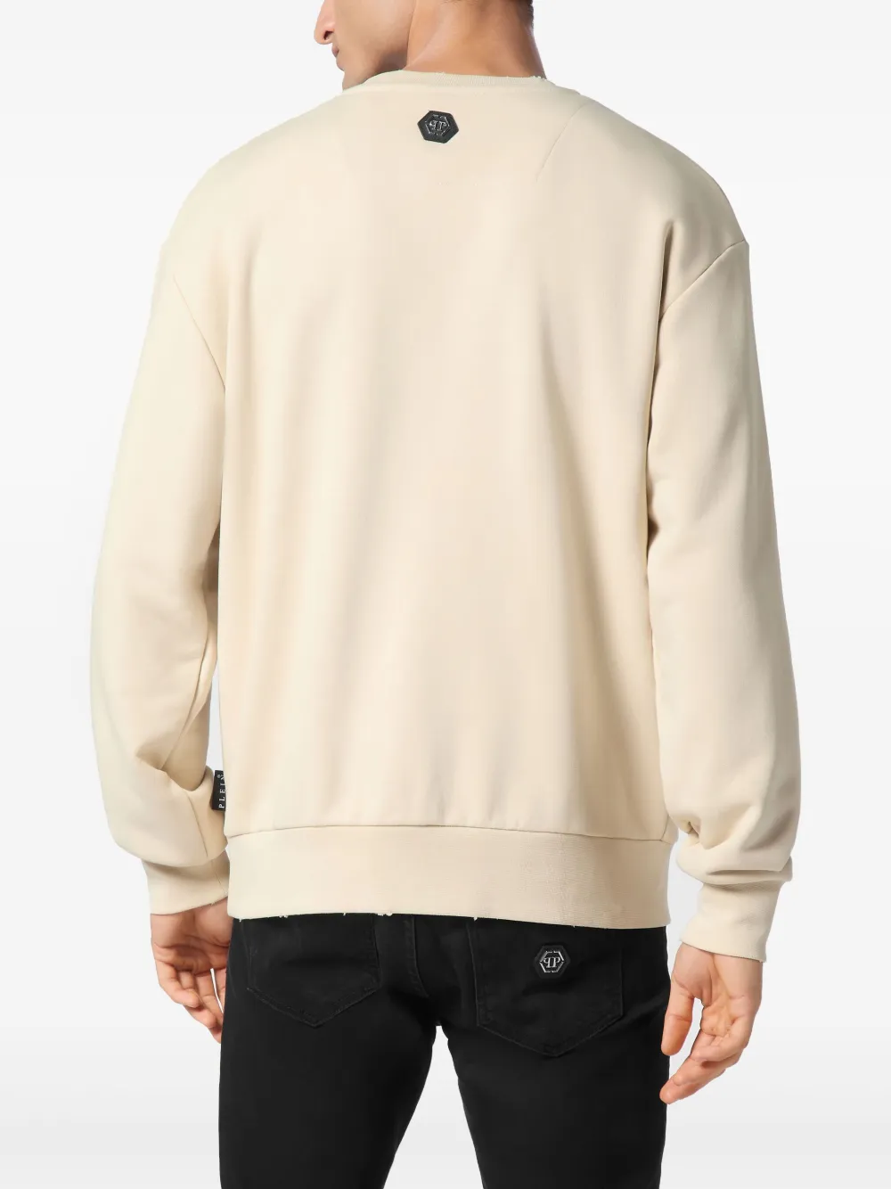Philipp Plein Racing Club sweater Beige