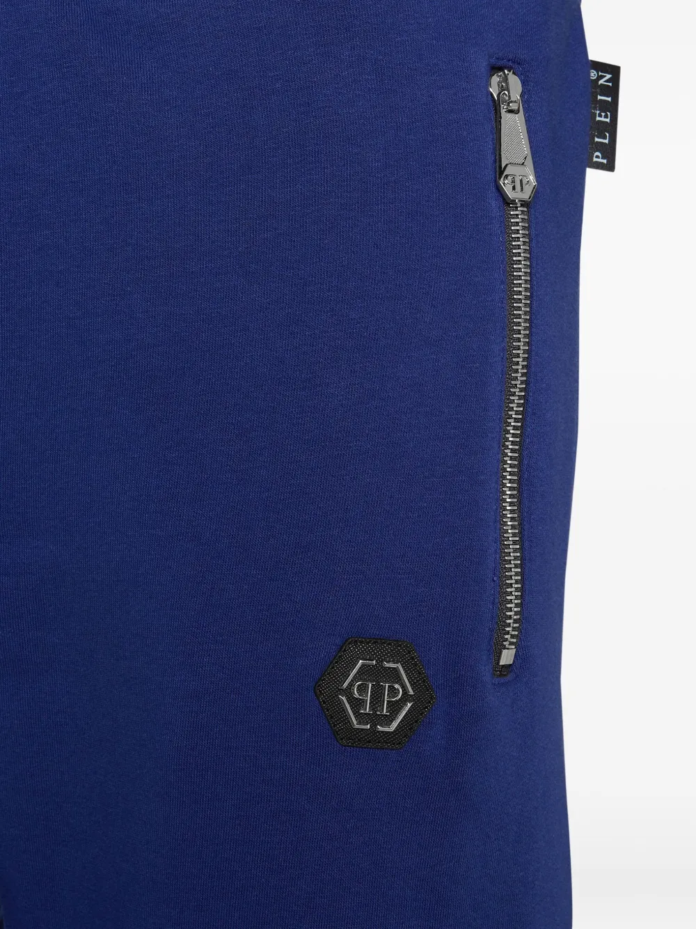 Philipp Plein Gewatteerde trainingsbroek Blauw
