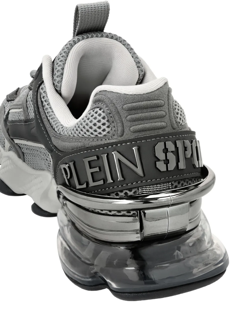 Plein Sport Runner Ps Sneakers In Gray