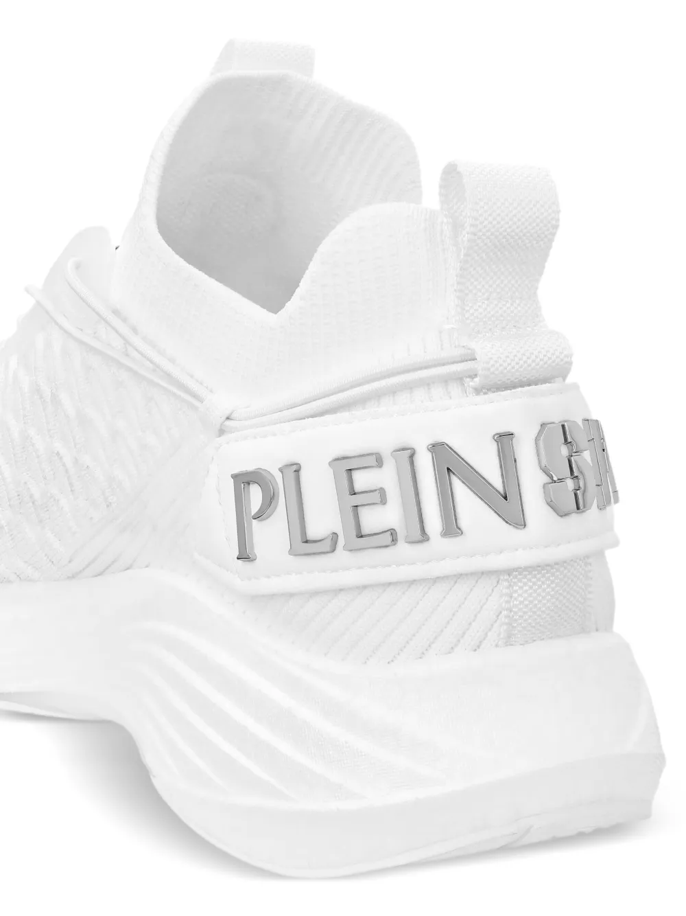 Plein Sport Runner Socks sneakers Wit