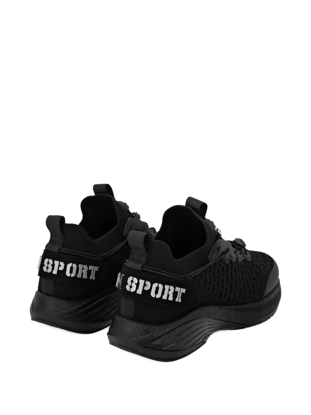 Plein Sport Runner Socks Basic In Schwarz