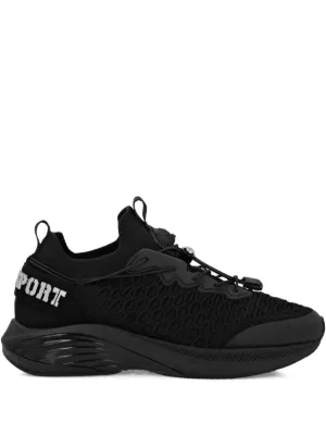 Versace Jeans Couture ロゴ スニーカー | ブラック | FARFETCH JP