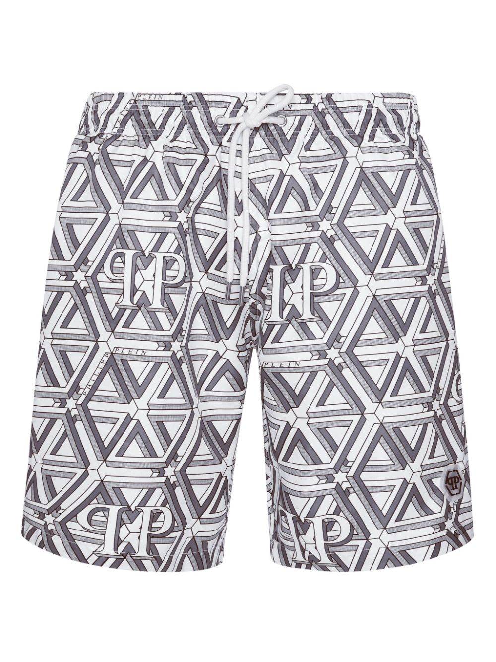 Monogram Boxer swim shorts