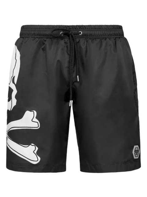 Philipp Plein Skull & Bones swim shorts