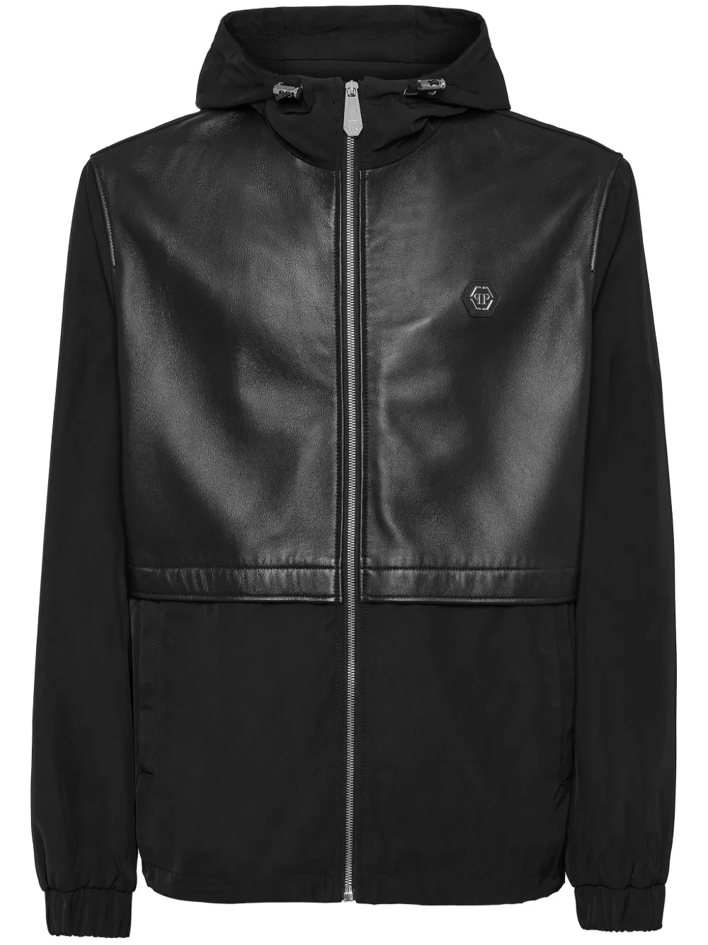 Philipp Plein Jack met capuchon Zwart