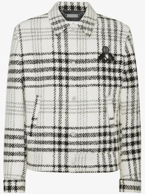 Philipp Plein checked jacket