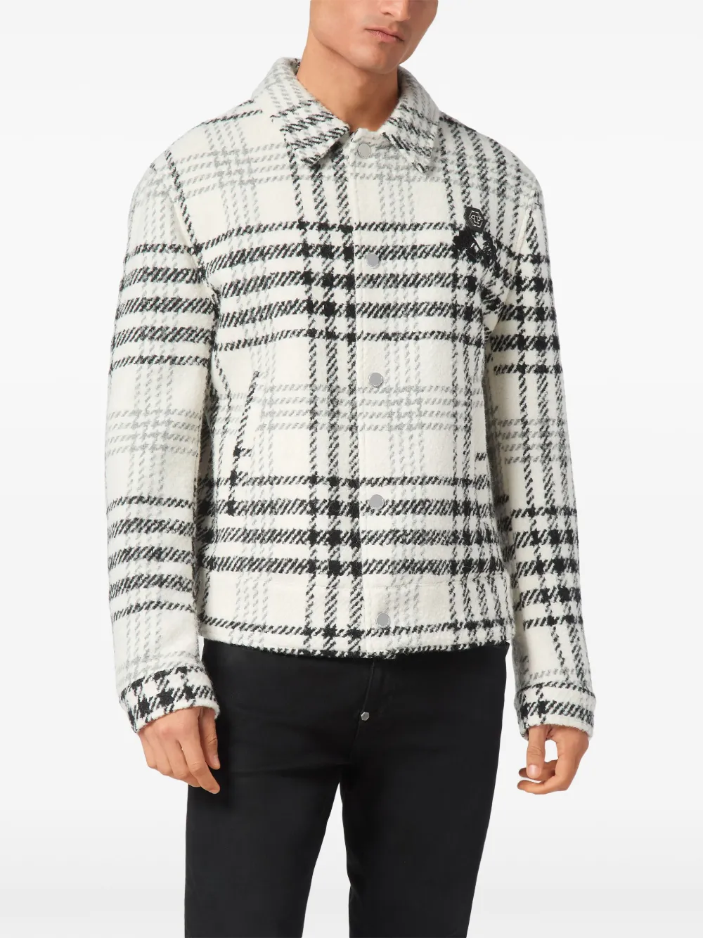 Philipp Plein Geruit jack Wit