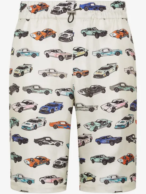 Philipp Plein shorts Cool Kid Cars Racing