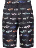 Philipp Plein Cool Kid Cars Racing shorts - Black