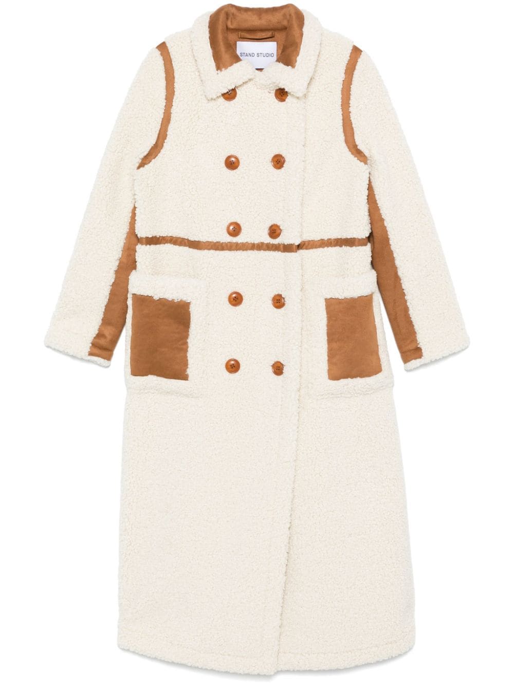 Shop Stand Studio Bibi Coat In White