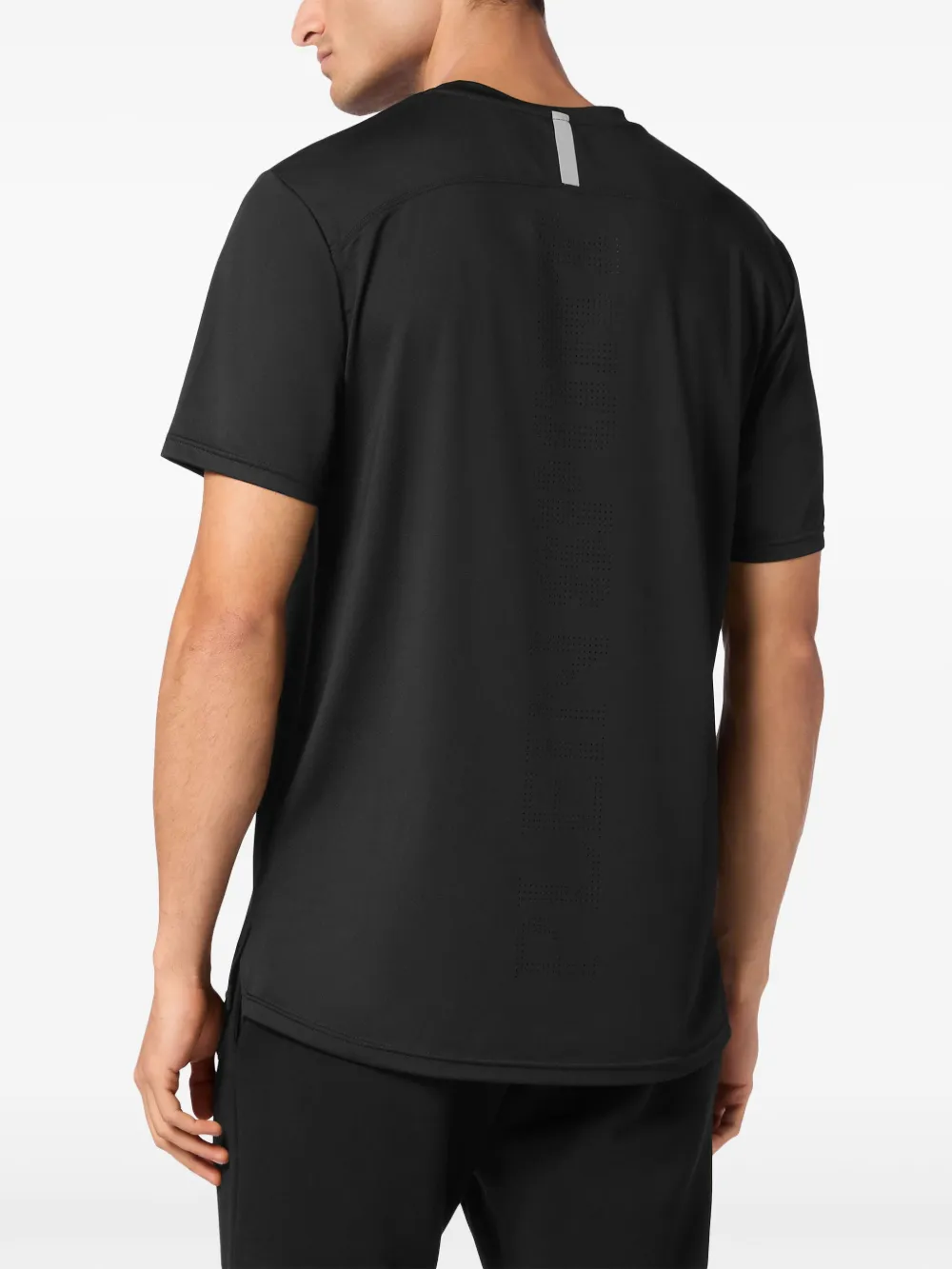 Plein Sport Reflecterend T-shirt Zwart