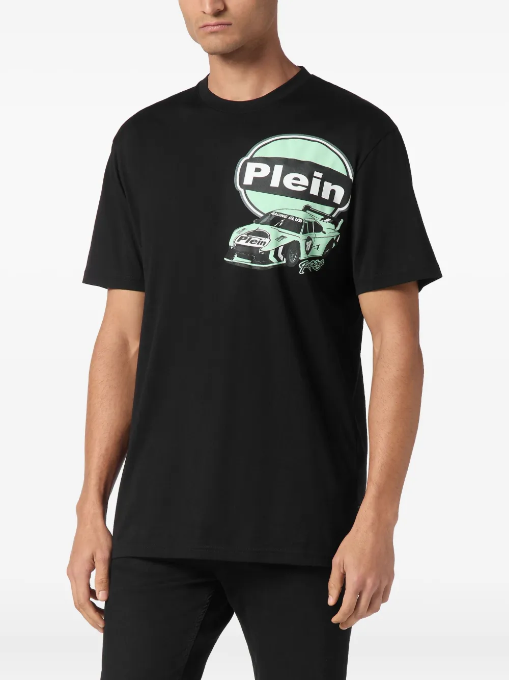 Philipp Plein Cars Racing T-shirt Zwart