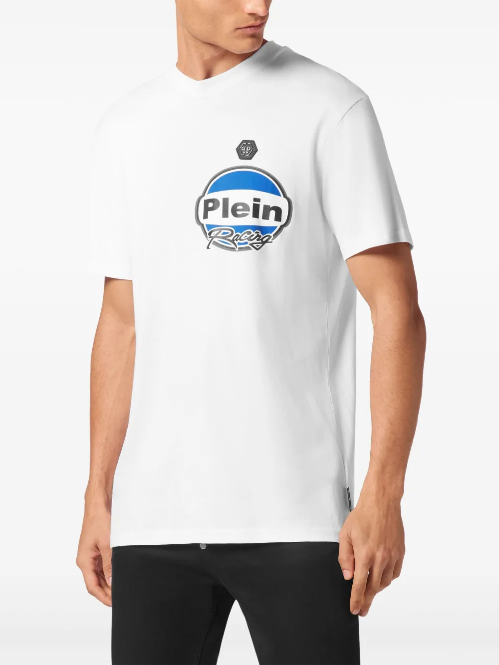 Philipp Plein Cars Racing T-shirt Wit