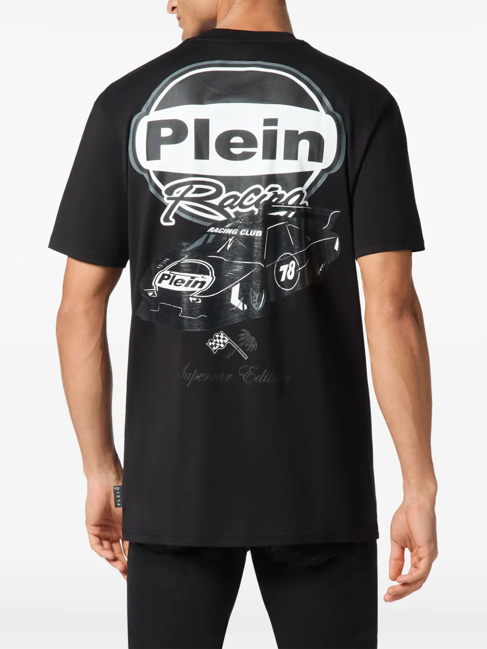 Philipp Plein Cars Racing T-shirt Zwart