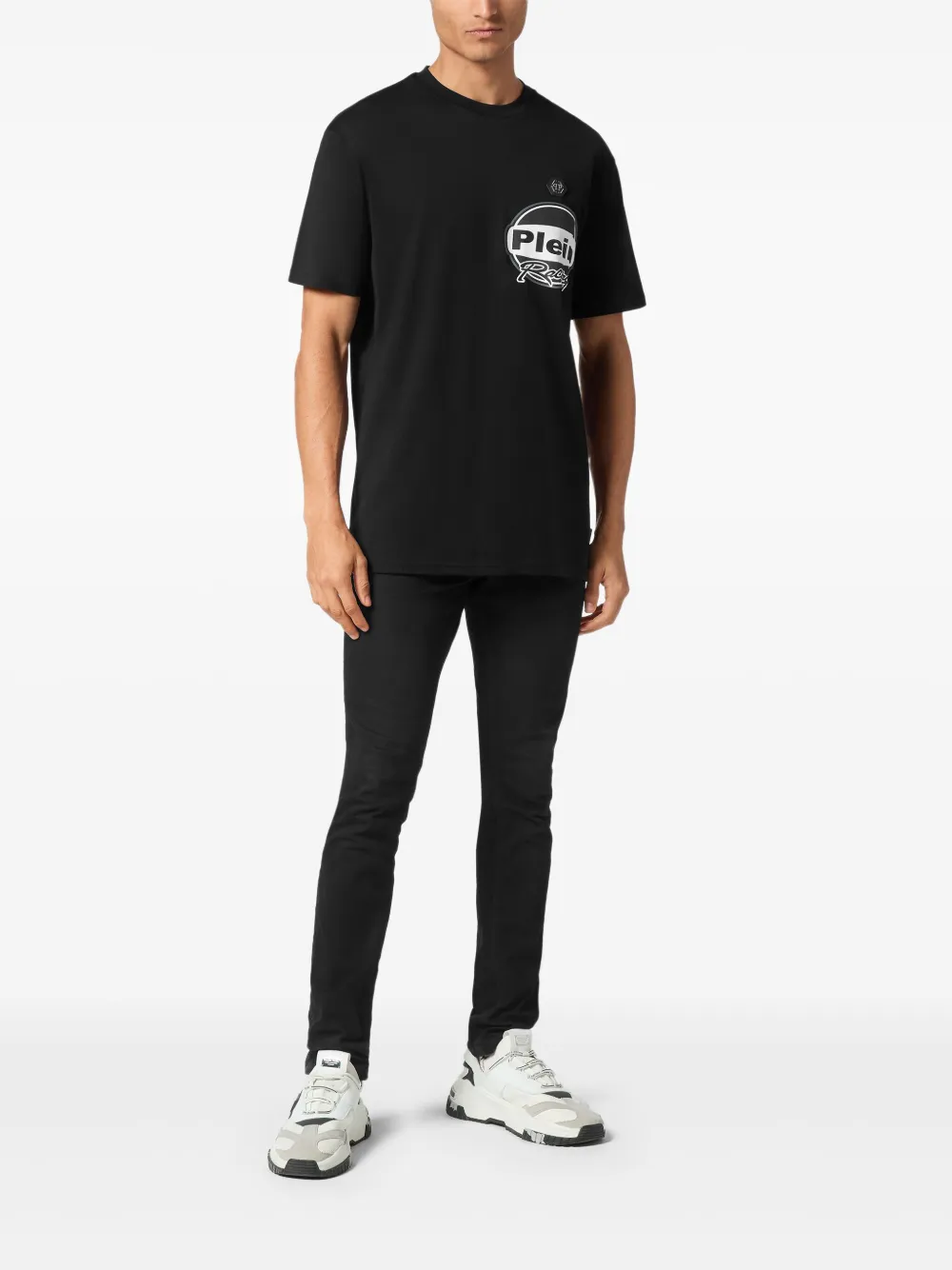 Philipp Plein Cars Racing T-shirt - Zwart