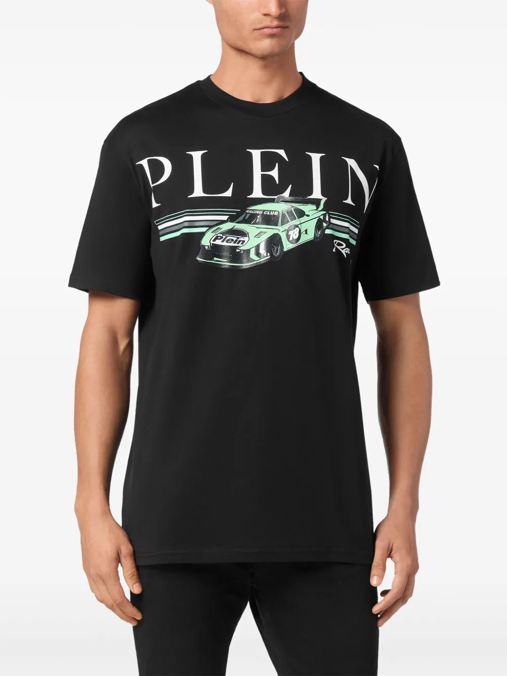 Philipp Plein Cars Racing T-shirt Zwart