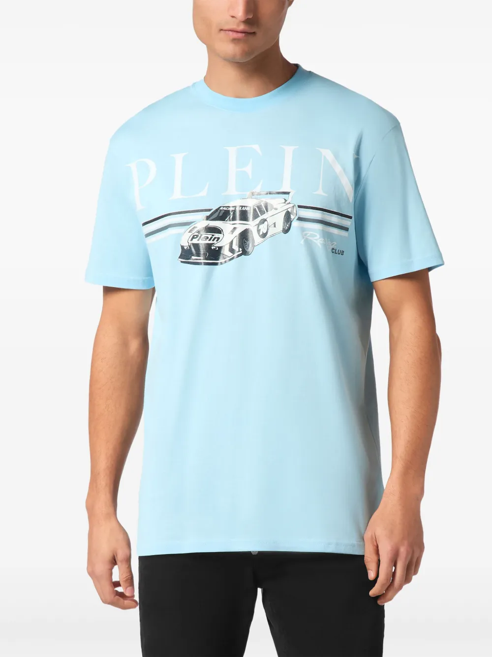 Philipp Plein Cars Racing T-shirt Blauw