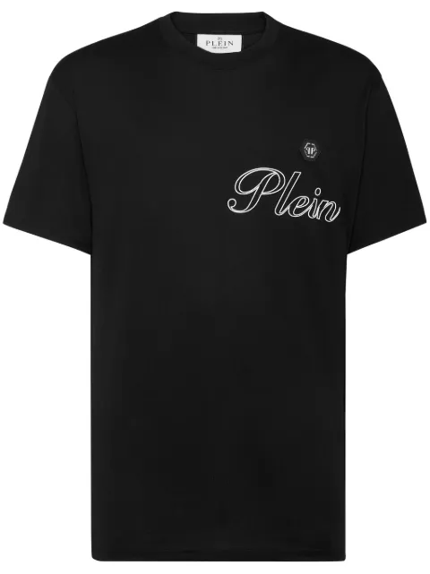 Philipp Plein logo-print cotton T-shirt