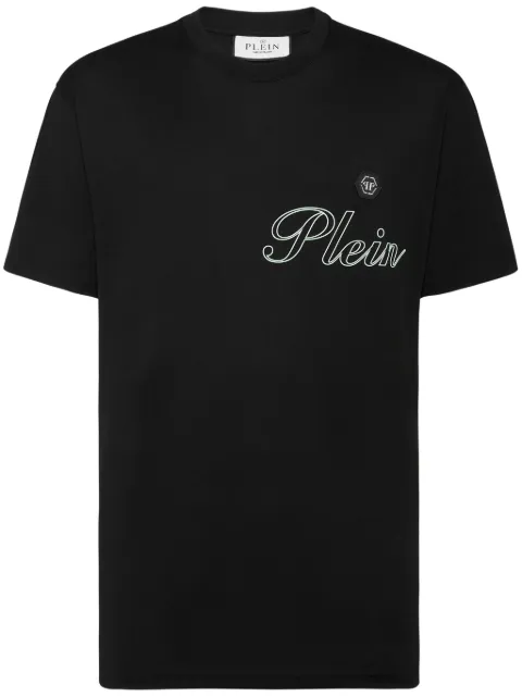 Philipp Plein playera con logo estampado