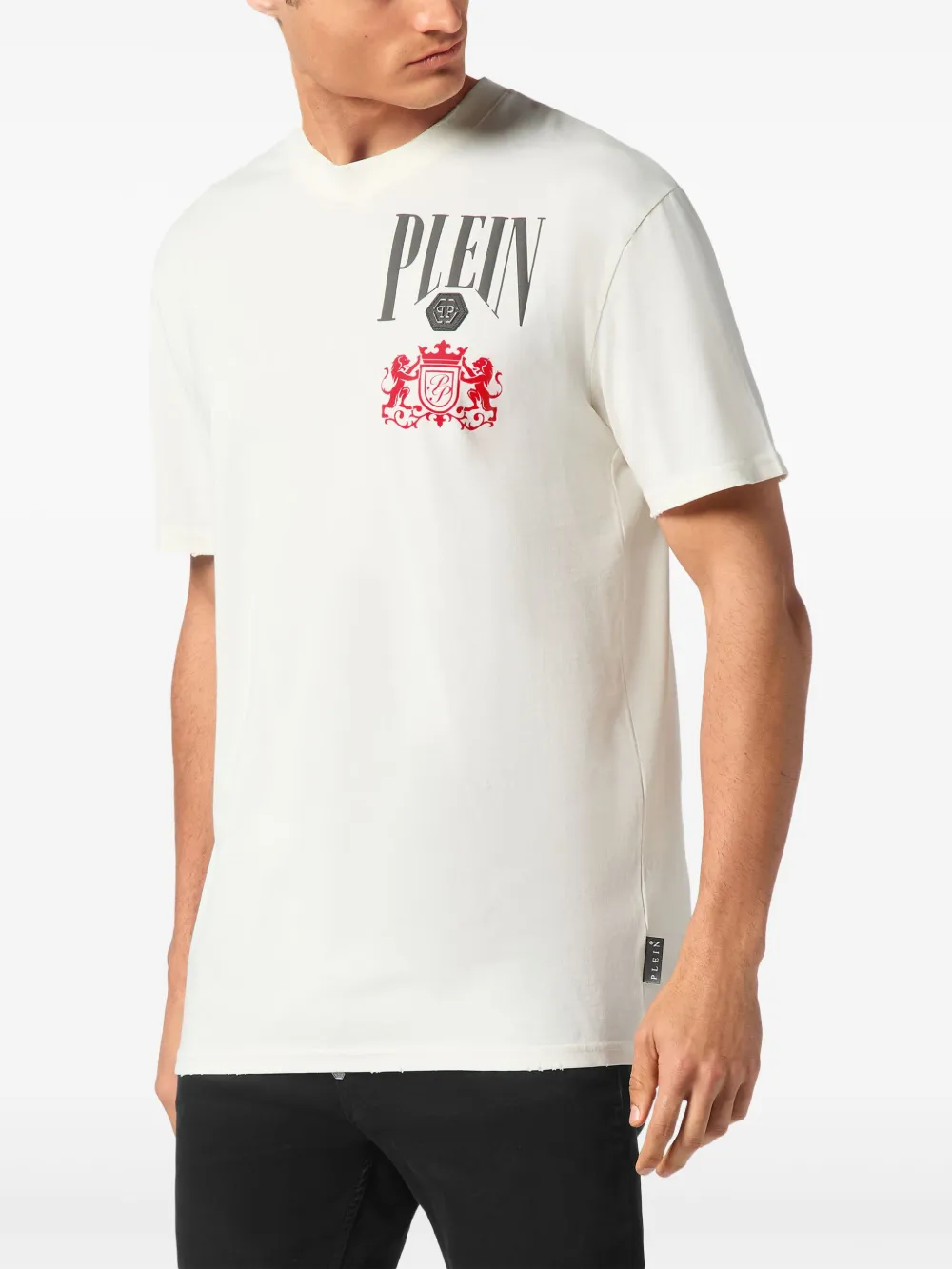 Philipp Plein Racing Club T-shirt Wit