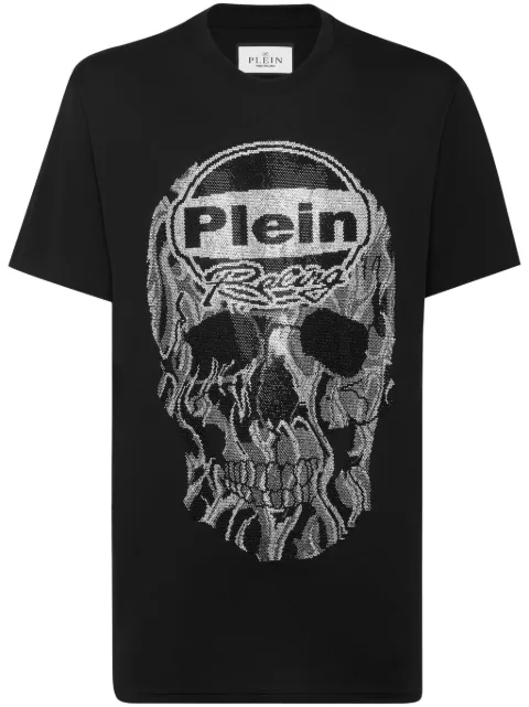 Philipp Plein Strass Skull T-shirt