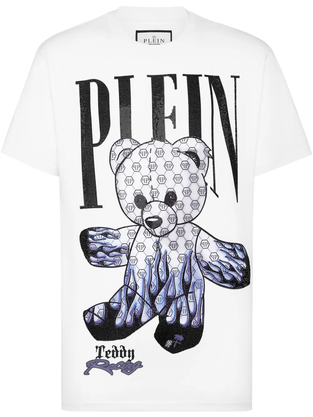 Philipp Plein playera con motivo Teddy Bear | blanco | Image 1