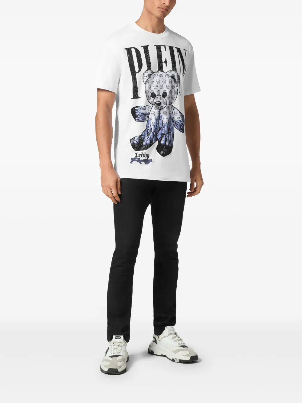 Philipp Plein SS Teddy Bear T-shirt - Wit