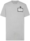 Philipp Plein logo-patch T-shirt - Grey