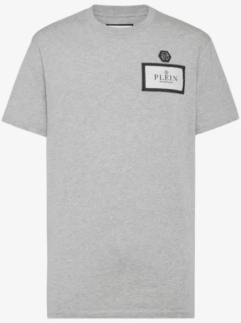 Philipp Plein logo-patch T-shirt