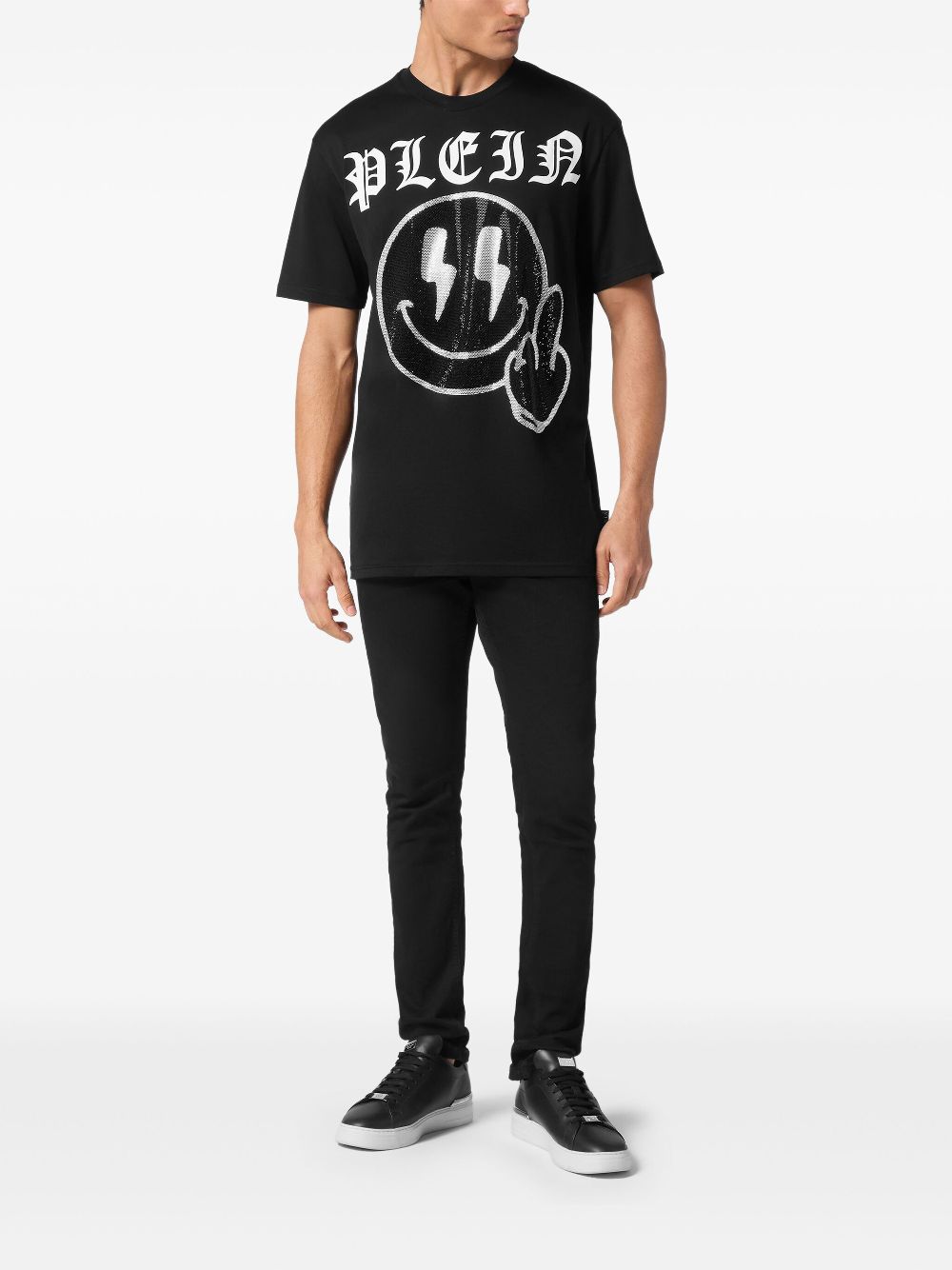 Philipp Plein Smile t-shirt - Zwart