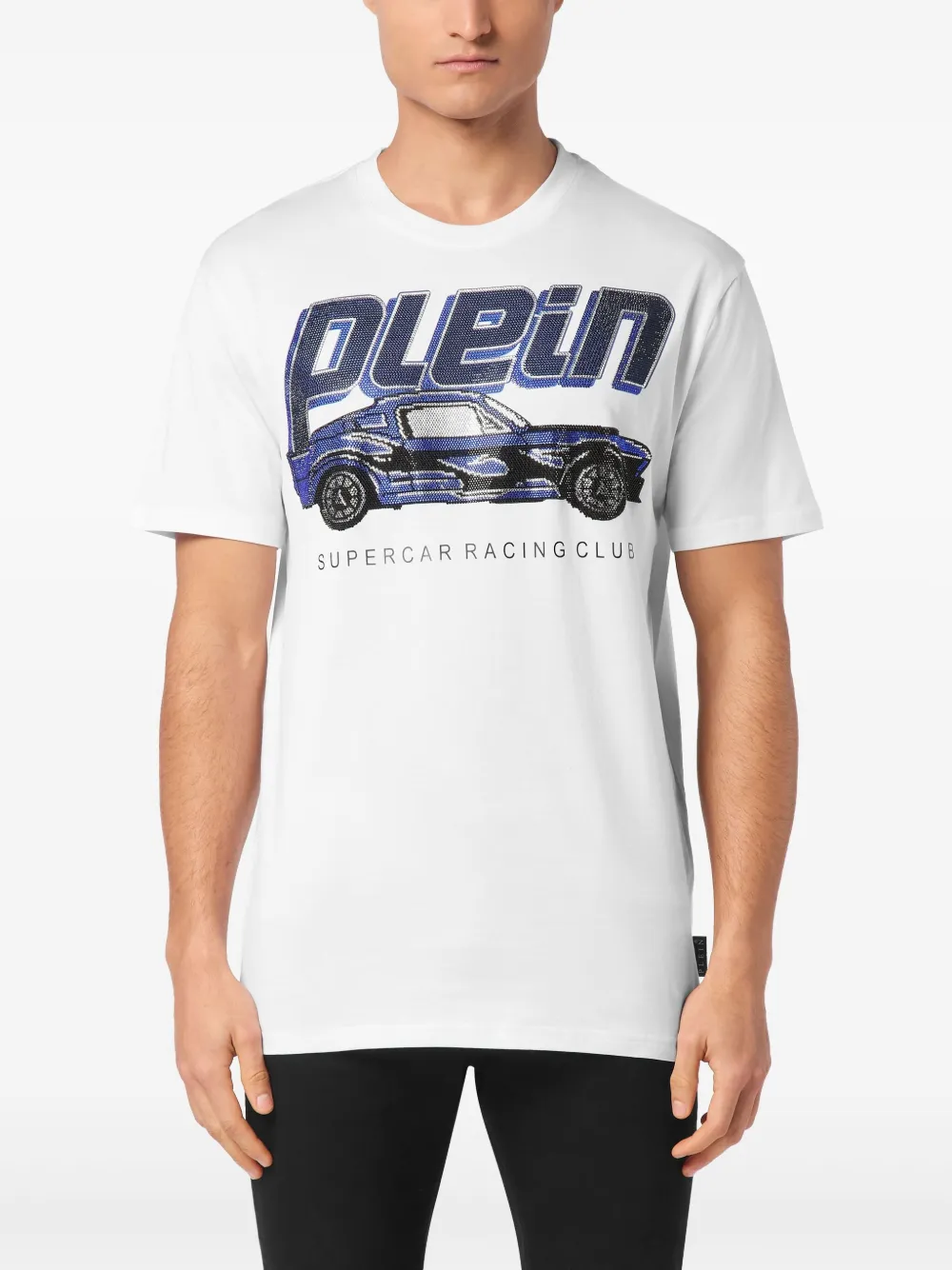 Philipp Plein Cars Racing T-shirt Wit