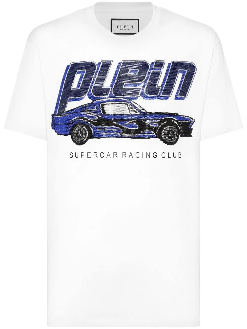 Philipp Plein Cars Racing T-shirt Wit