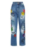 Philipp Plein Smile straight-leg jeans - Blue