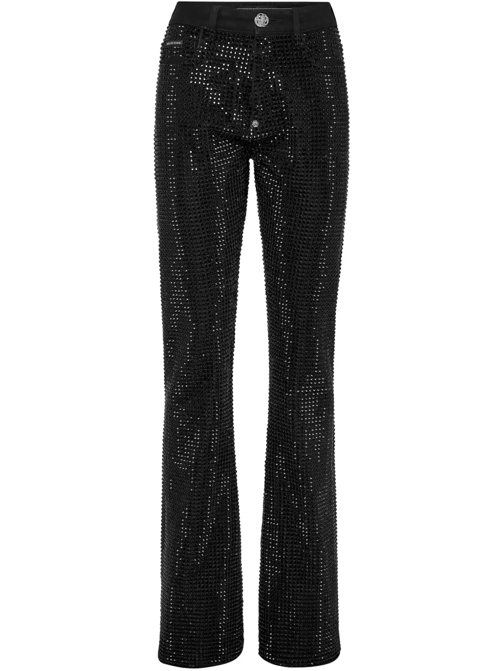 Philipp Plein Flared jeans Zwart