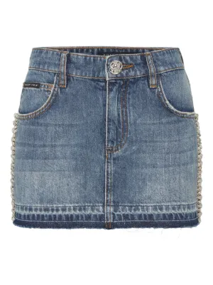 A.P.C. ブルーデニムミニスカート34サイズ