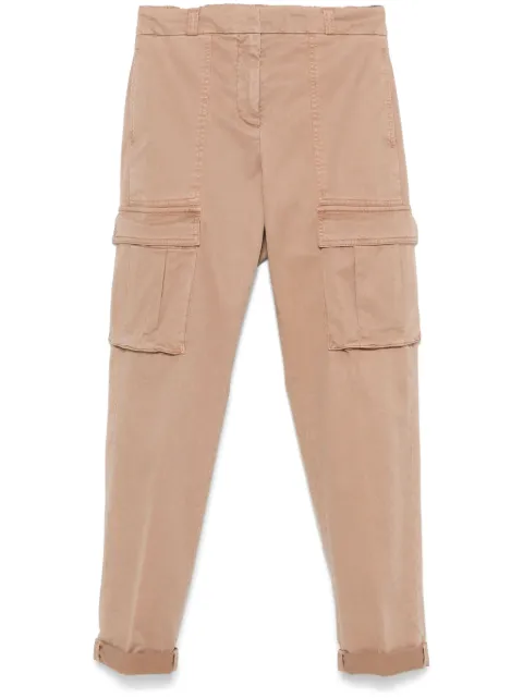 Peserico tapered cargo trousers