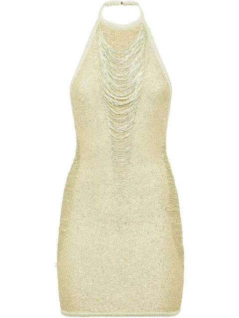 Philipp Plein sequin-embellished mini dress
