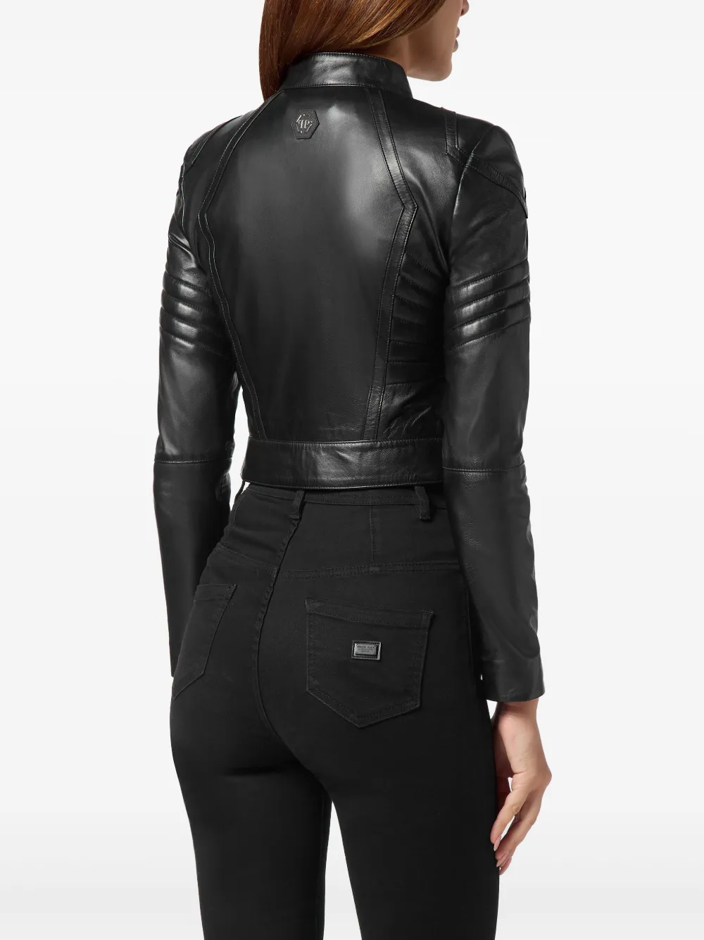 PHILIPP PLEIN LEATHER JACKET