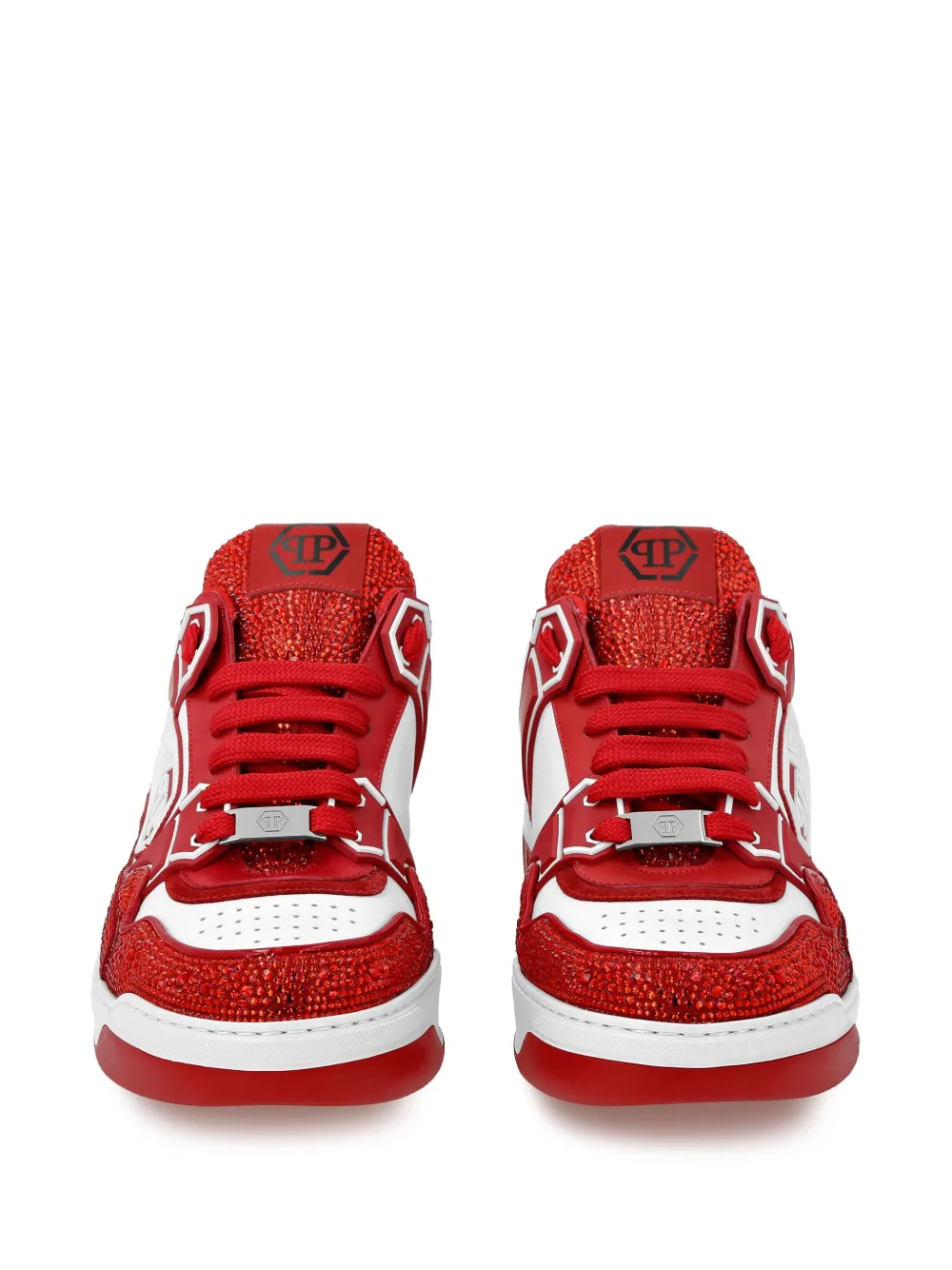 Philipp Plein Moon Walker low-top sneakers Rood