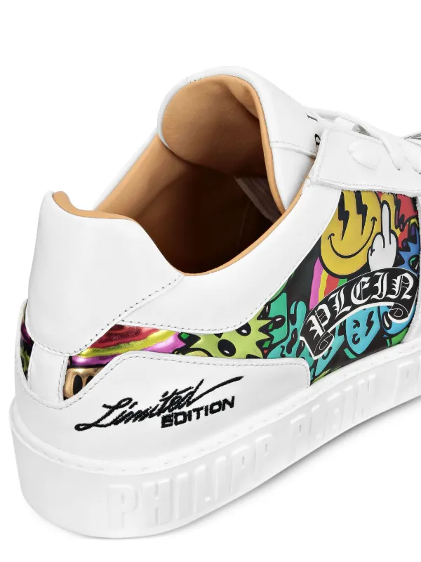 Philipp Plein Lo-Top Sneakers White FARFETCH PH