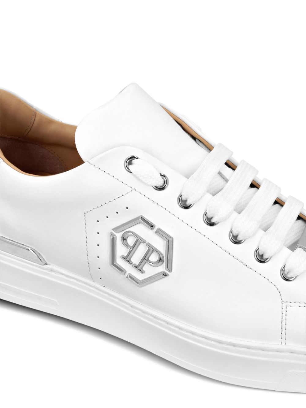 Philipp Plein logo-plaque sneakers White