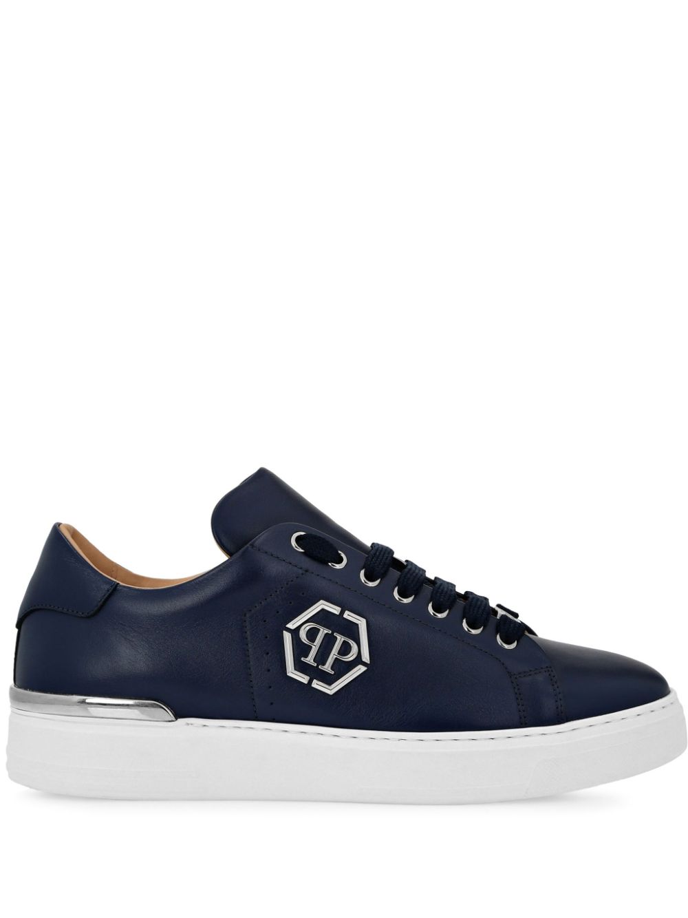 Philipp Plein logo-plaque sneakers Blue