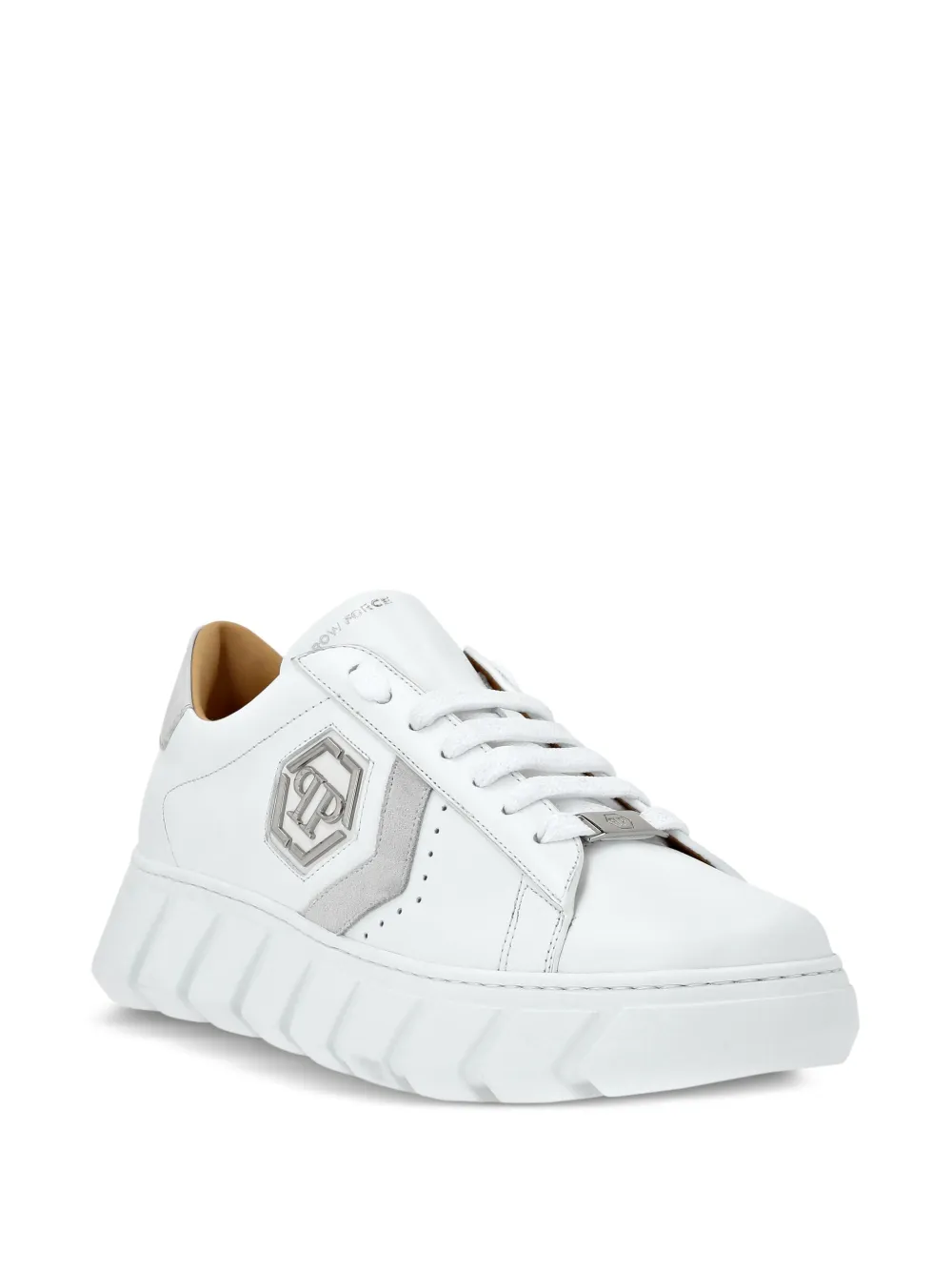 Philipp Plein Hexagon Lo-Top sneakers White