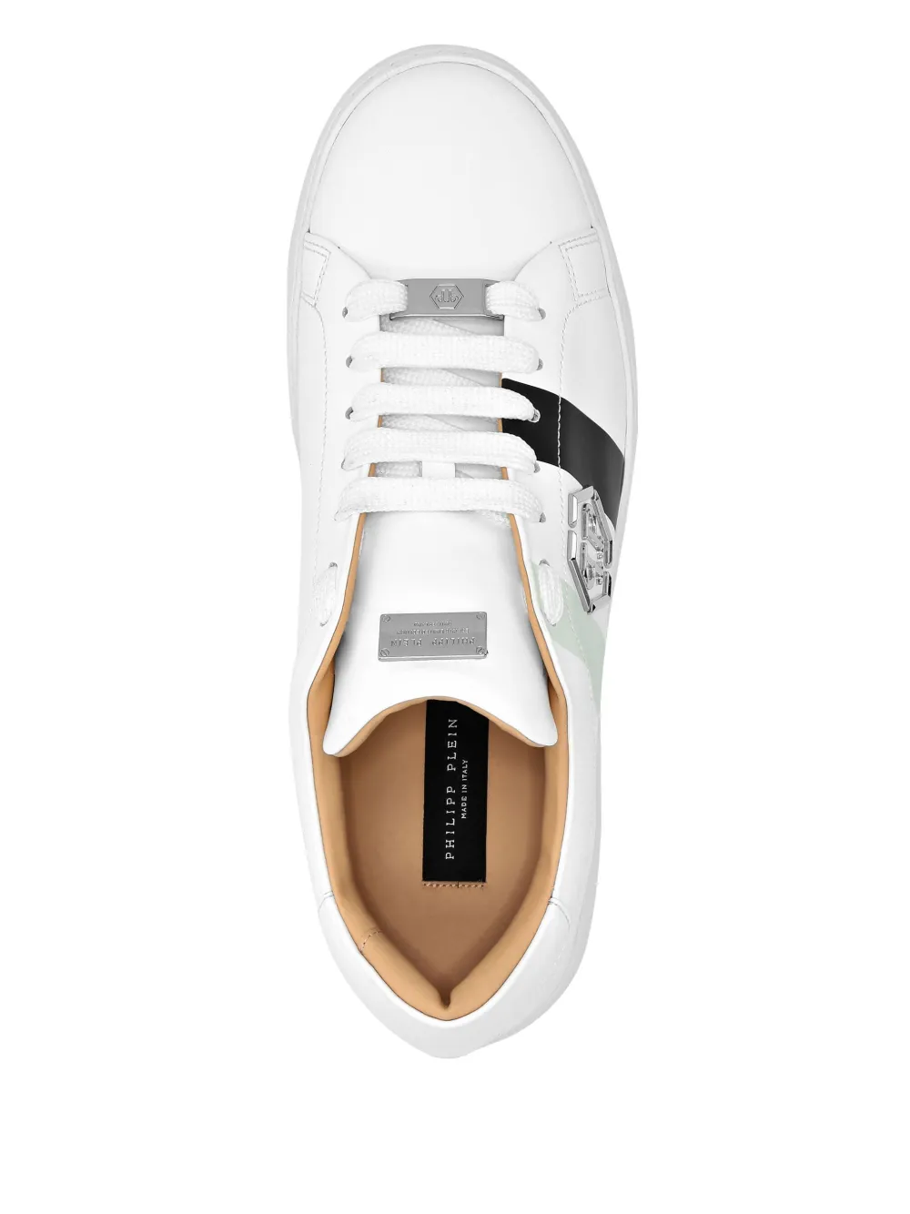 Philipp Plein Hexagon low-top sneakers Wit