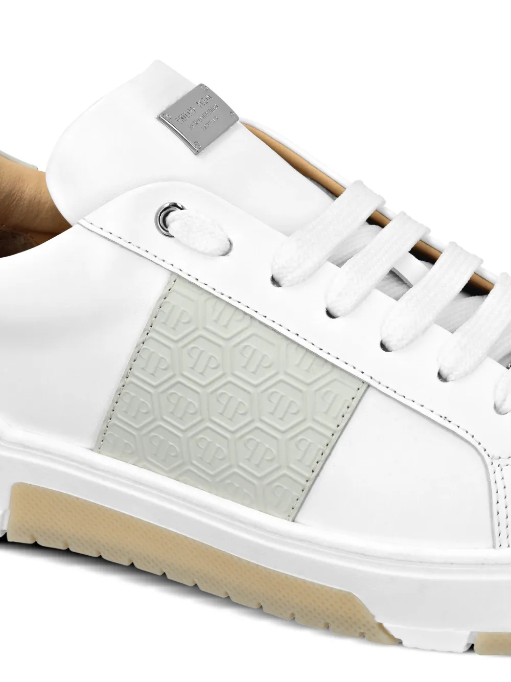 Philipp Plein Monogram low-top sneakers Wit