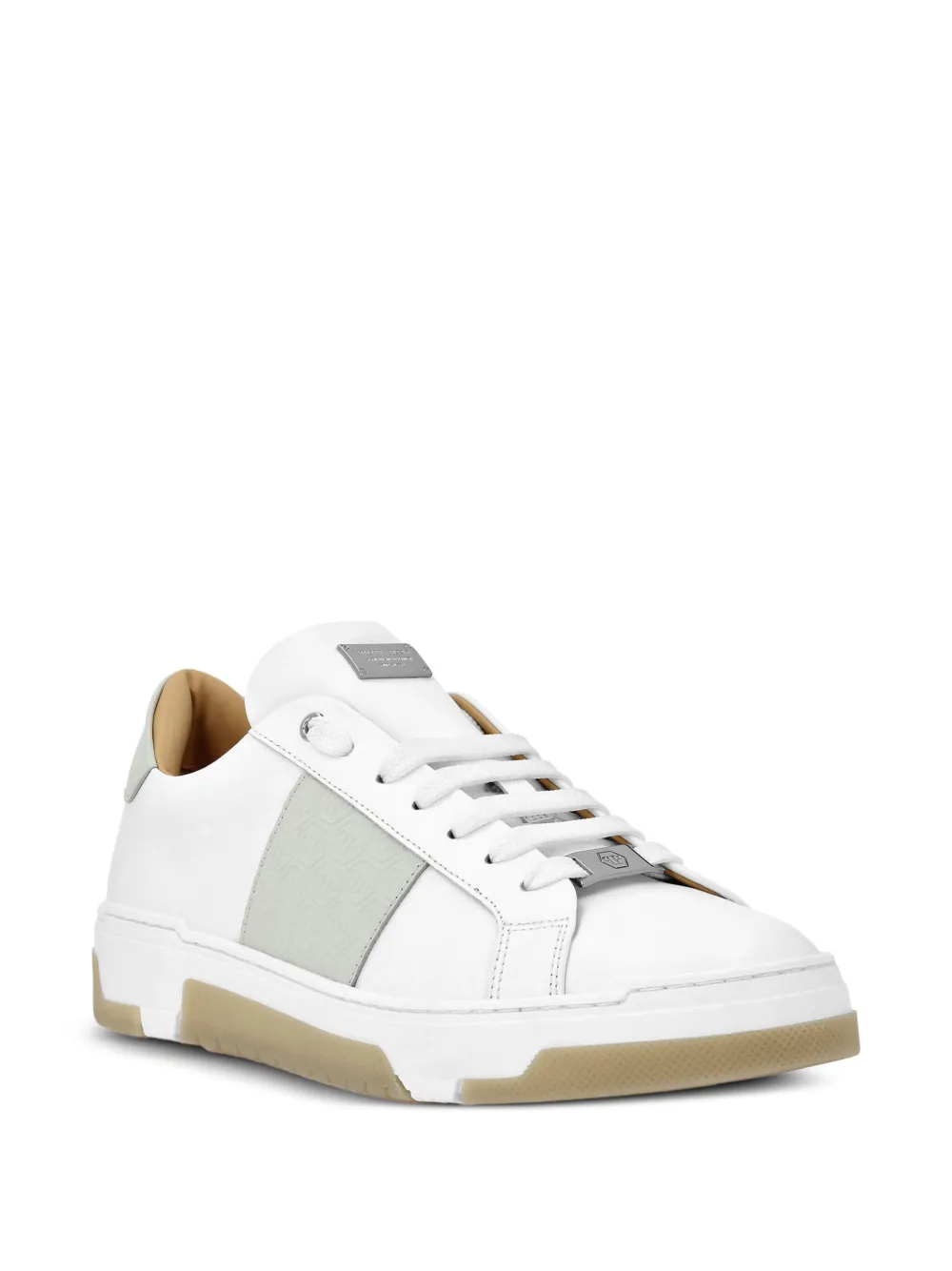 Philipp Plein Monogram low-top sneakers Wit