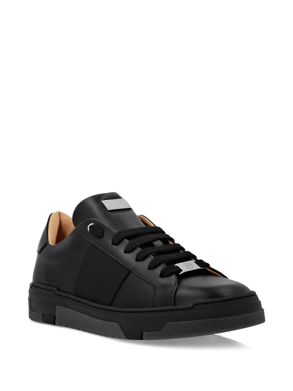 Philipp Plein Monogram Lo-Top sneakers - Zwart